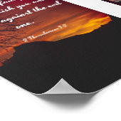 Lord is trouw - Bijbel Poster (Hoek)