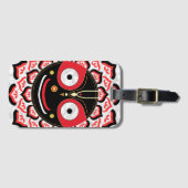 Lord Jagannath Face Chakra Hindu Deity Bagagelabel (Voorkant (horizontaal))