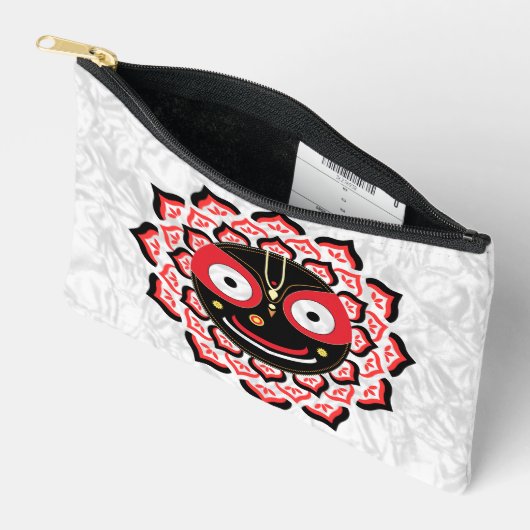 Lord Jagannath Face Chakra Hindu Deity Etui (Open)