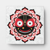 Lord Jagannath Face Chakra Hindu Deity Fotoplaat (Voorkant)