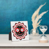 Lord Jagannath Face Chakra Hindu Deity Fotoplaat (Insitu)