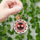 Lord Jagannath Face Chakra Hindu Deity Sleutelhanger (Hand)