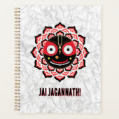 Lord Jagannath Gezicht Chakra Hindoe Deva Planner (Voorkant)