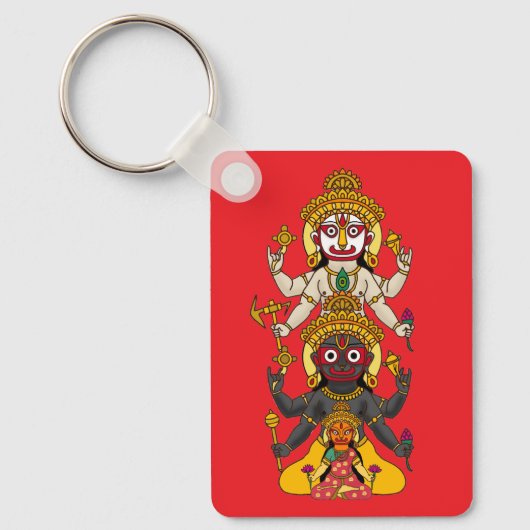 Lord Jagannath-sleutelhanger Sleutelhanger (Voorkant)