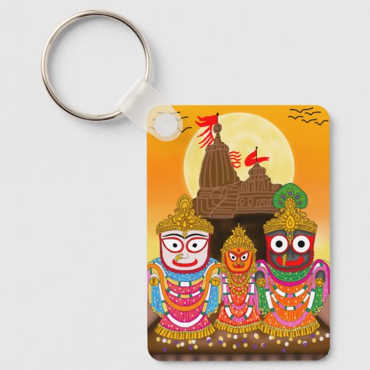 Lord Jagannath-sleutelhanger Sleutelhanger (Voorkant)