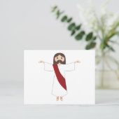 Lord Jesus Briefkaart (Staand voorkant)