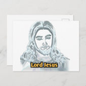 Lord Jesus Briefkaart (Voorkant / Achterkant)