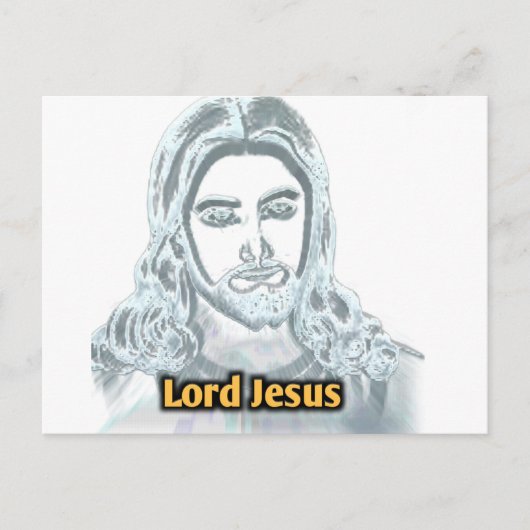 Lord Jesus Briefkaart (Voorkant)