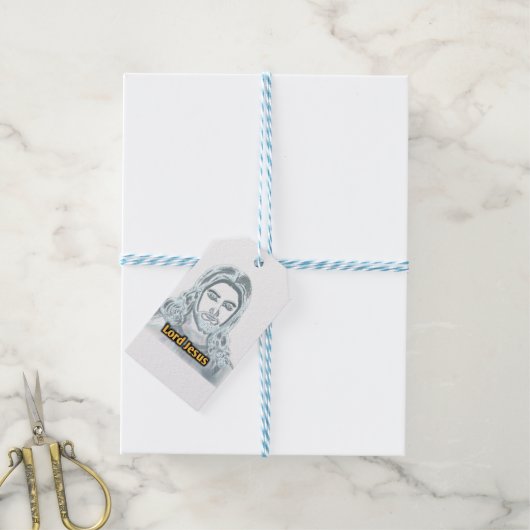 Lord Jesus Cadeaulabel (Met Touw)