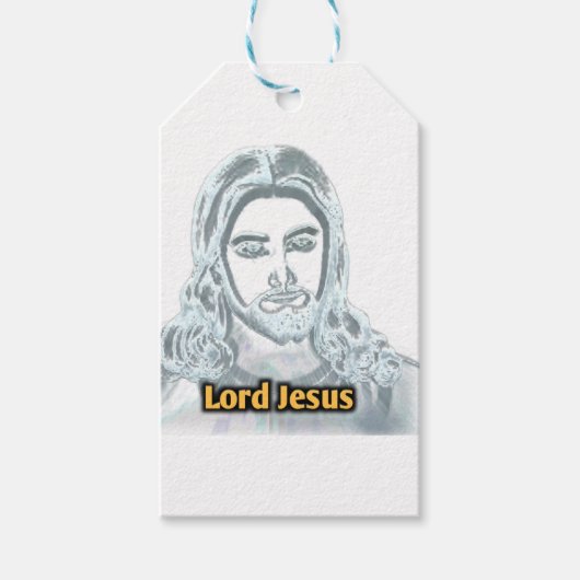 Lord Jesus Cadeaulabel (Voorkant)