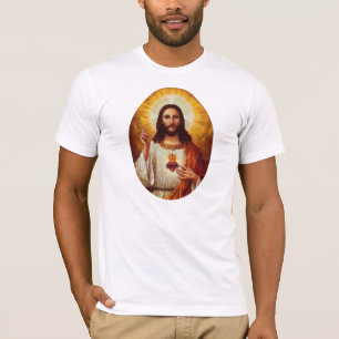 Lord Jesus Christus en het Heilige Hart T-shirt