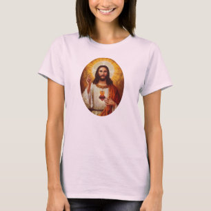 Lord Jesus Christus en het Heilige Hart T-shirt