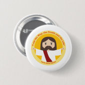 Lord Jesus Ronde Button 5,7 Cm (Voorkant /achterkant)