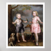 Lord John Hay en Charles, Master of Yester (later) Poster (Voorkant)