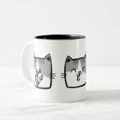 Lord Kiki - Tweekleurige Koffiemok (Voorkant links)