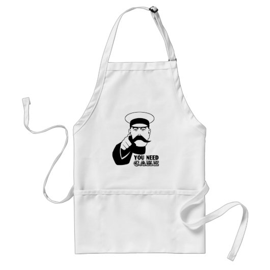 Lord Kitchener Cake Bak schort (Voorkant)