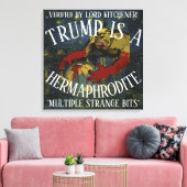 LORD KITCHENER HEEFT BEVESTIGD DAT TRUMP EEN HERMA CANVAS AFDRUK (Insitu (Woonkamer))