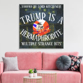 LORD KITCHENER HEEFT BEVESTIGD DAT TRUMP EEN HERMA CANVAS AFDRUK (Insitu (Woonkamer))