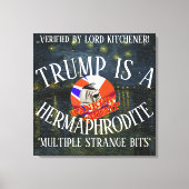 LORD KITCHENER HEEFT BEVESTIGD DAT TRUMP EEN HERMA CANVAS AFDRUK (Voorkant)