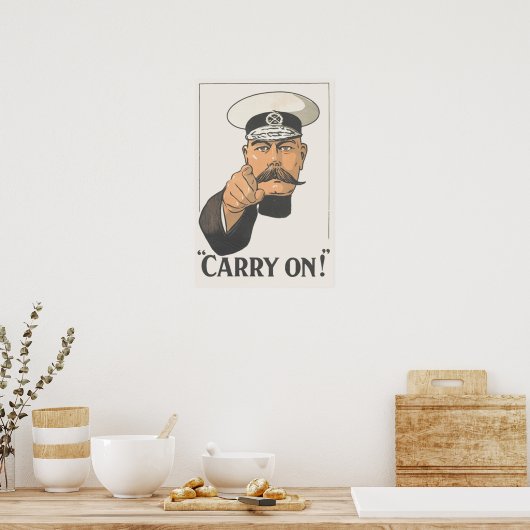 Lord Kitchener  Poster uit de Eerste Wereldoorlog (Keuken)