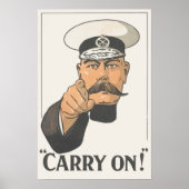 Lord Kitchener  Poster uit de Eerste Wereldoorlog (Voorkant)