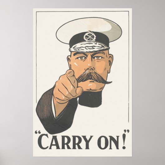 Lord Kitchener  Poster uit de Eerste Wereldoorlog (Voorkant)
