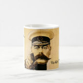 Lord Kitchener Tea Mok, ik wil u.. Koffiemok (Center)