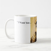 Lord Kitchener Tea Mok, ik wil u.. Koffiemok (Links)