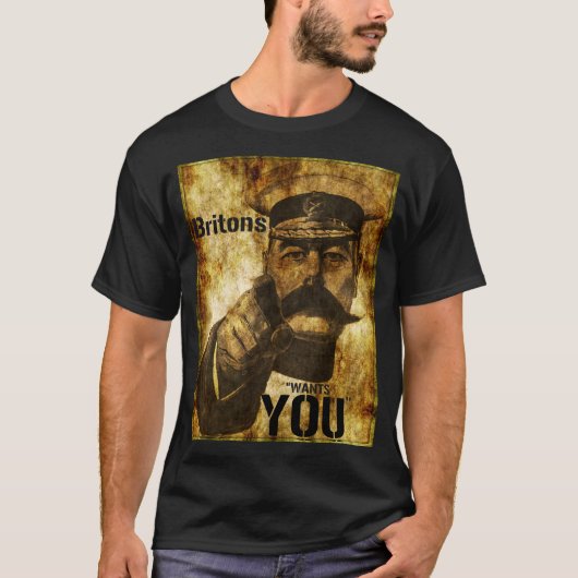 Lord Kitchener wil je Poster T-shirt (Voorkant)