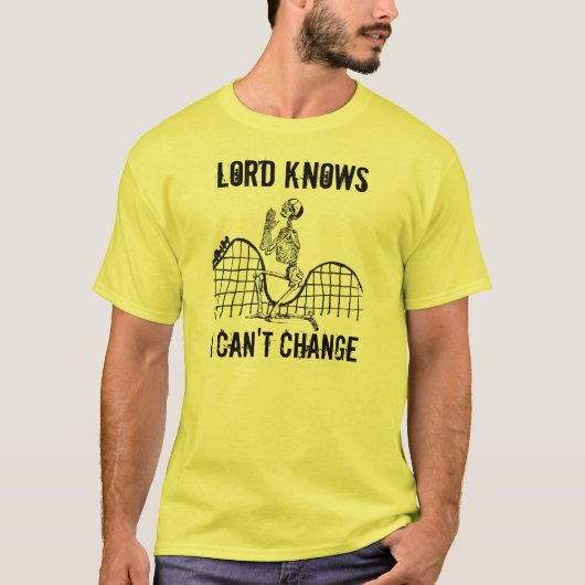 Lord Knows-Roller Onderzetter T-shirt (Voorkant)