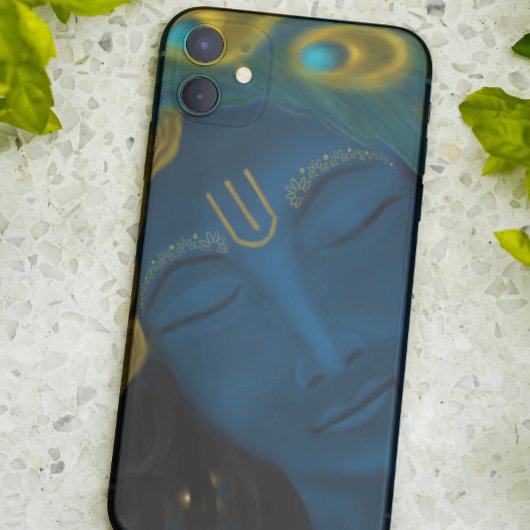 Lord Krishna blauw aantrekkelijk - Hare Krishna ku Case-Mate iPhone Case