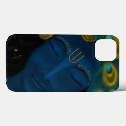 Lord Krishna blauw aantrekkelijk - Hare Krishna ku Case-Mate iPhone Case (Achterkant (horizontaal))