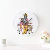 Lord Krishna Clock Grote Klok (Huis)