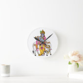 Lord Krishna Clock Ronde Klok (Huis)