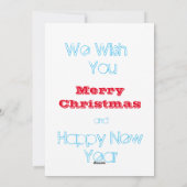 Lord Krishna Concert ISKON Feestdagenkaart (Achterkant)