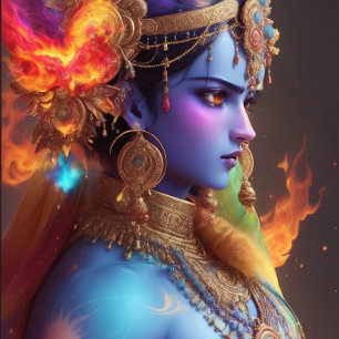 Lord Krishna - De superheld T-shirt