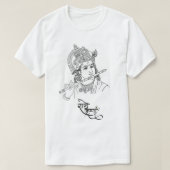 Lord Krishna designer T-shirt voor mannen (Design voorkant)
