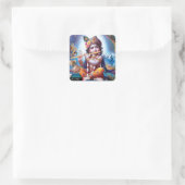 Lord Krishna Goddelijke Murali Sticker (Tas)