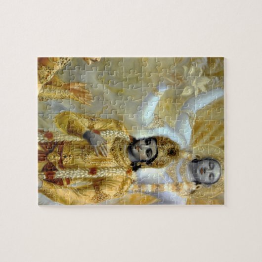 Lord Krishna Hindu God Hare Krishna Legpuzzel (Horizontaal)