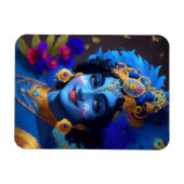Lord Krishna Indiase god Magneet (Horizontaal)