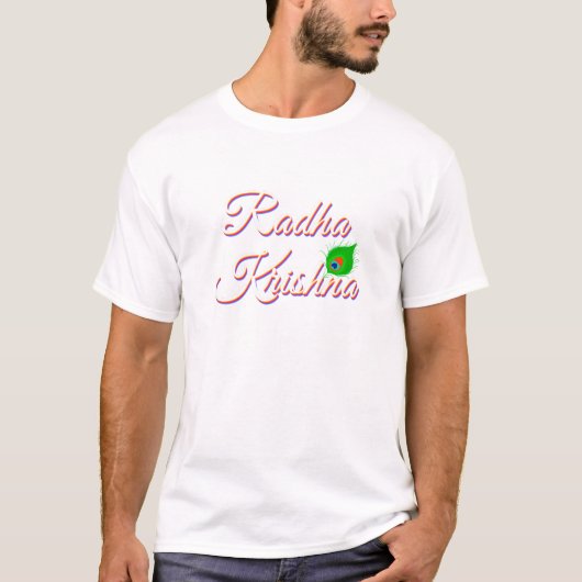 Lord Krishna Janmashtami Laddu Gopal T-shirt (Voorkant)