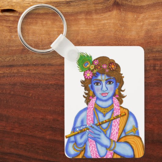 Lord Krishna Keychain (Voorkant)
