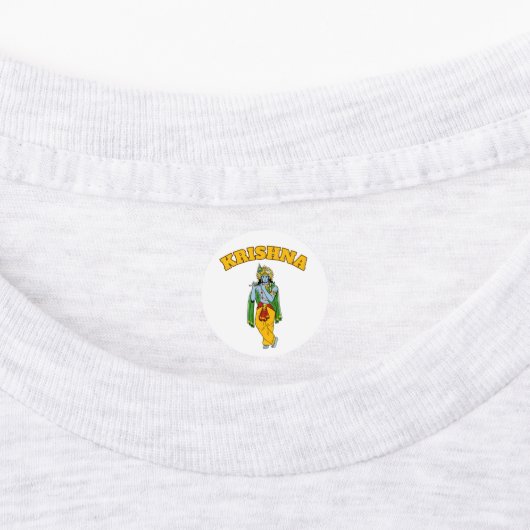 Lord Krishna Labels (Aangebracht)