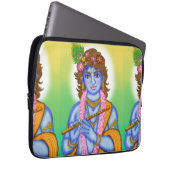Lord Krishna laptophoes Laptop Sleeve (Voorkant Rechts)