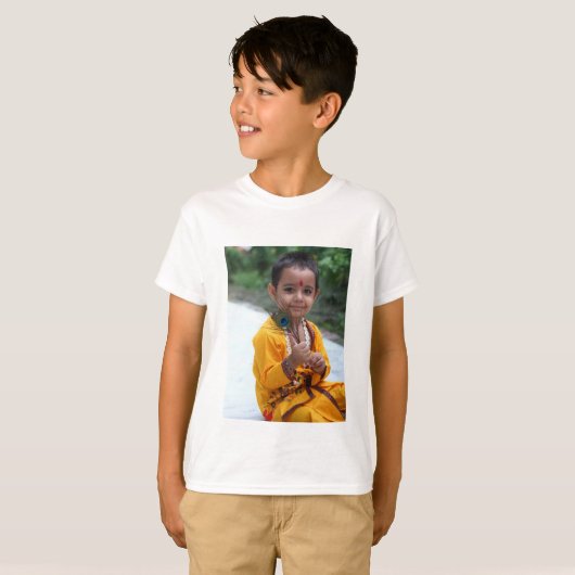 Lord Krishna Lover T-shirt (Voorkant volledig)