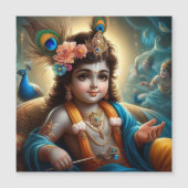 Lord Krishna Magnetic Kaart (Voorkant)