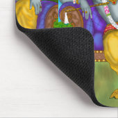 Lord Krishna Mouse Pad Muismat (Hoek)