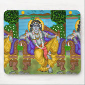 Lord Krishna Mouse Pad Muismat (Voorkant)