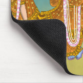Lord Krishna Mouse Pad Muismat (Hoek)