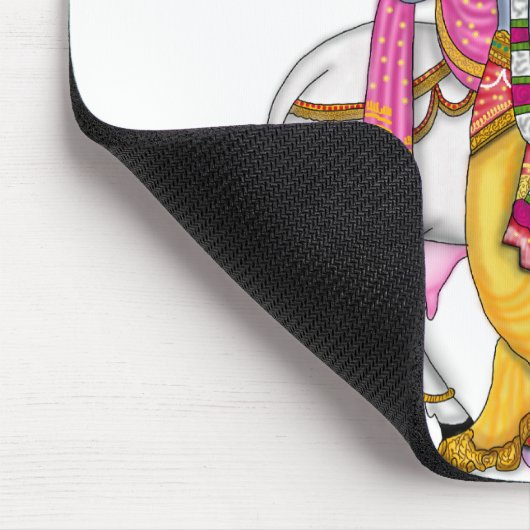 Lord Krishna Mousepad Muismat (Hoek)